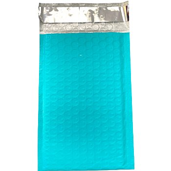 #000 Poly Bubble Mailers-Teal